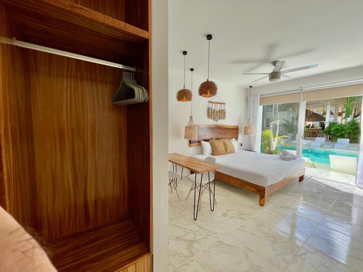 Beautiful Swim-Up Studio With Private Terrace, Pool And Jungle Gym Tulum Exteriér fotografie