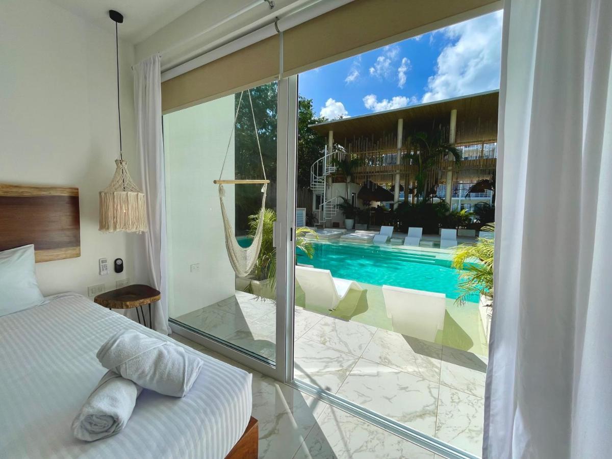 Beautiful Swim-Up Studio With Private Terrace, Pool And Jungle Gym Tulum Exteriér fotografie