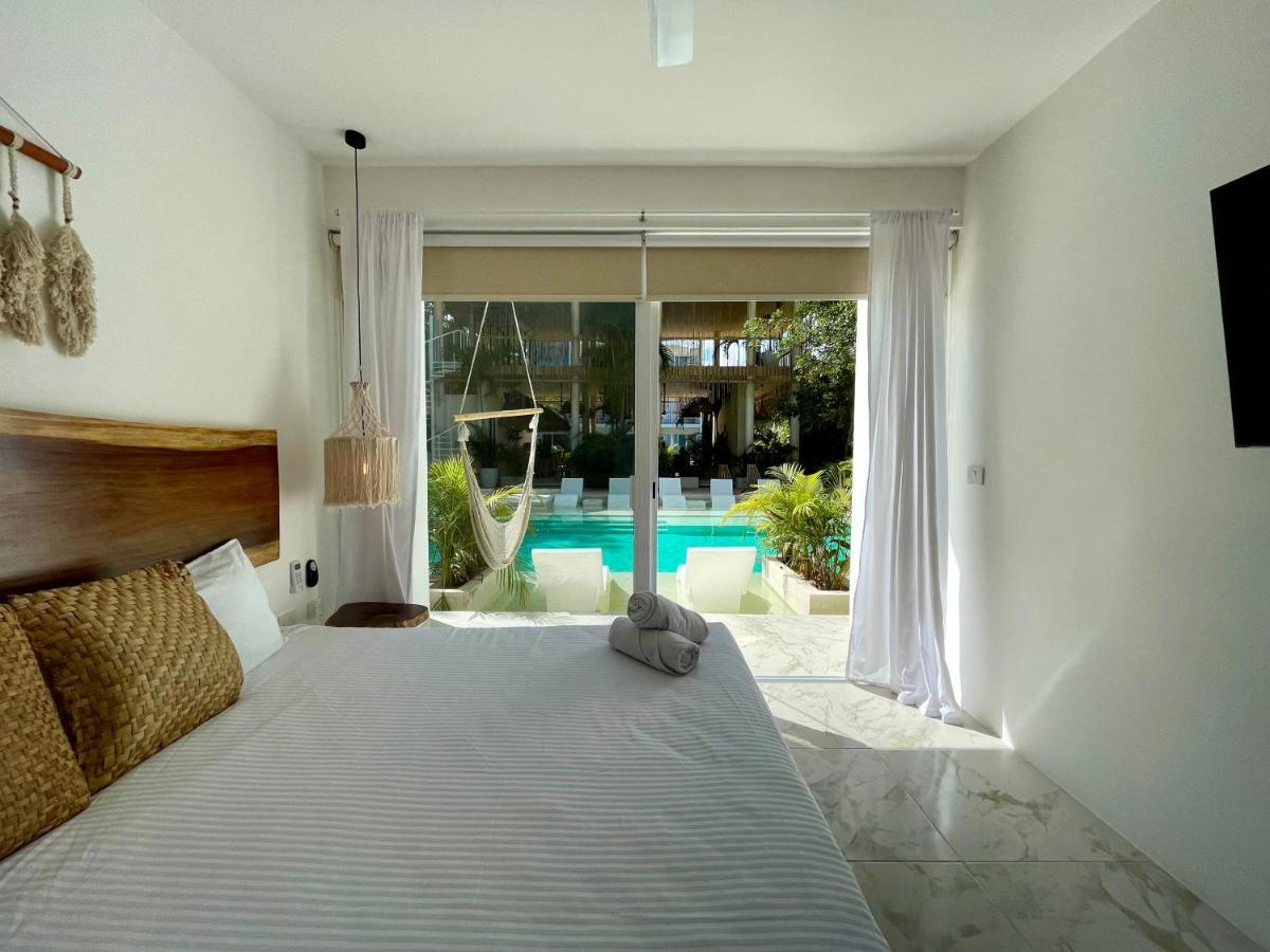 Beautiful Swim-Up Studio With Private Terrace, Pool And Jungle Gym Tulum Exteriér fotografie