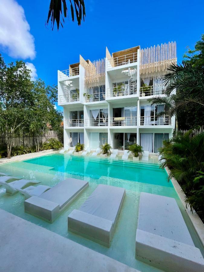 Beautiful Swim-Up Studio With Private Terrace, Pool And Jungle Gym Tulum Exteriér fotografie