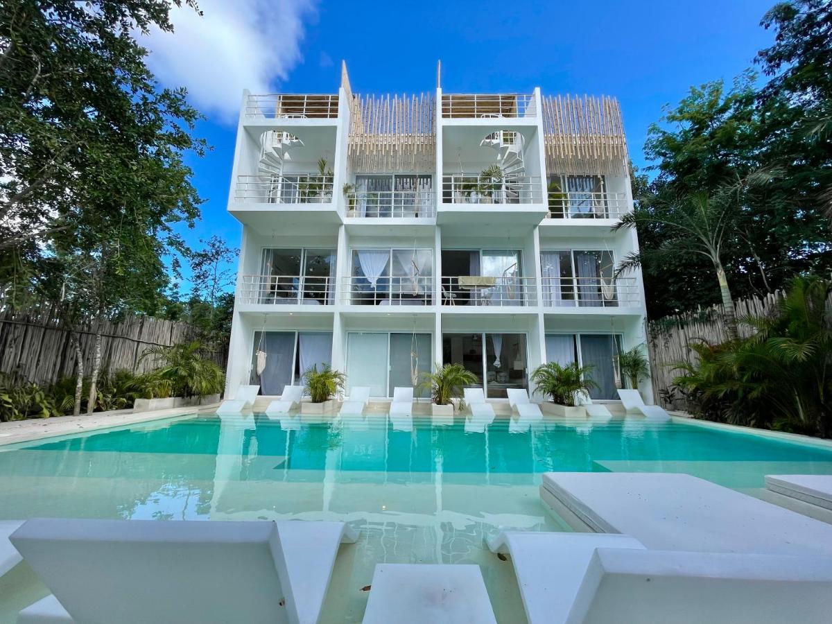 Beautiful Swim-Up Studio With Private Terrace, Pool And Jungle Gym Tulum Exteriér fotografie